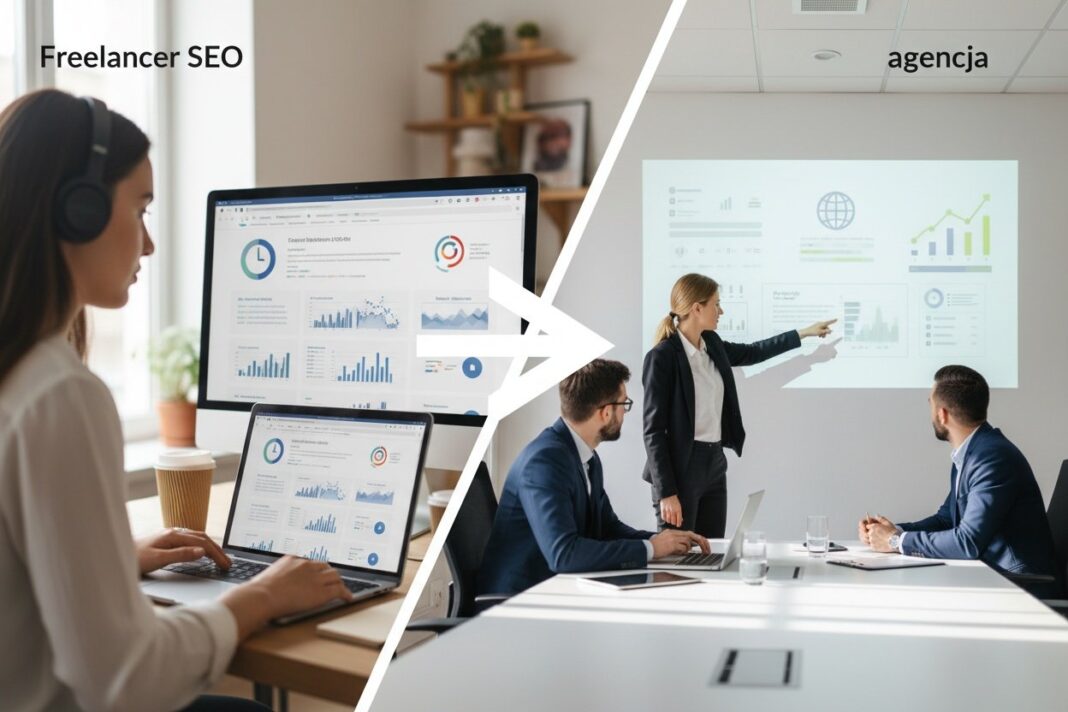 Freelancer SEO vs agencja — co wybrać dla swojej firmy? Freelancer SEO vs agencja — co wybrać dla swojej firmy?