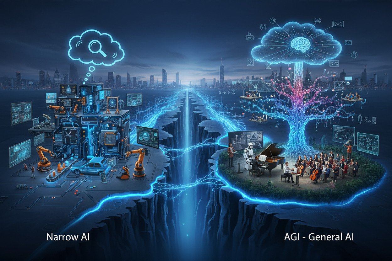 AGI vs narrow AI — skąd bierze się ta przepaść