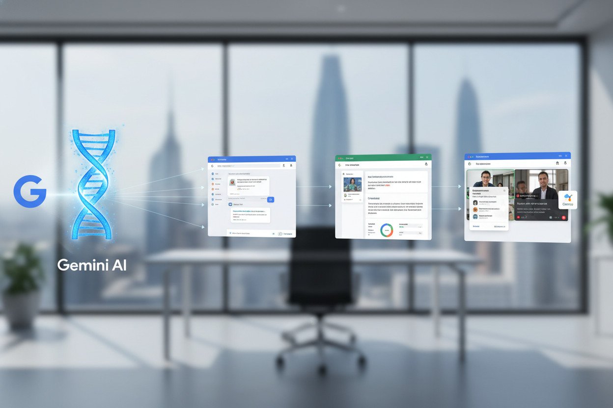 Gemini w Google Workspace — jak AI zmienia Gmaila, Docs i Meet
