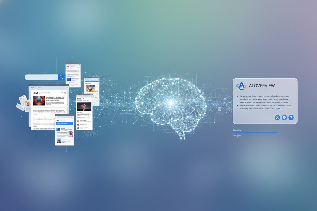Jak działa mechanizm generowania AI Overviews w Google
