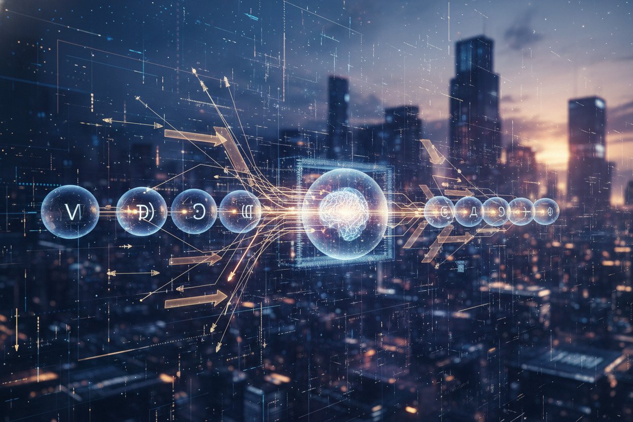 Mechanizm self-attention — jak model waży znaczenie każdego słowa
