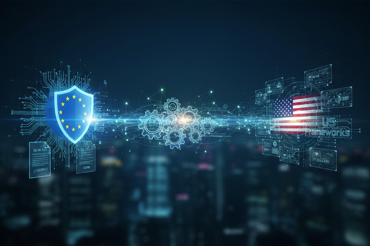 Regulacje AI — EU AI Act, GDPR i podejście USA