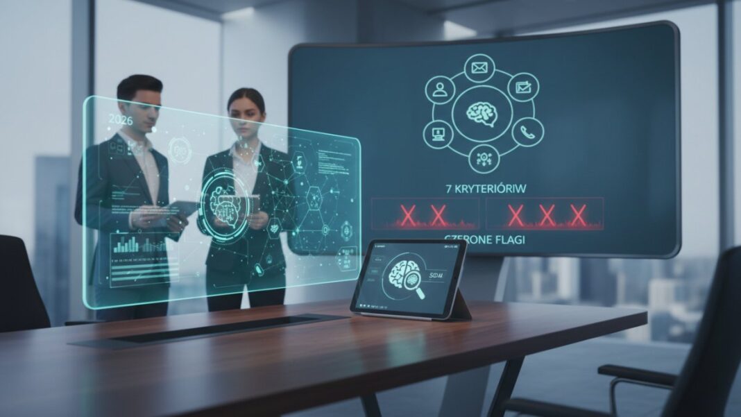Jak wybrać agencję SEO AI w 2026 — 7 kryteriów i czerwone flagi, na które warto zwrócić uwagę Jak wybrać agencję SEO AI w 2026 — 7 kryteriów i czerwone flagi, na które warto zwrócić uwagę